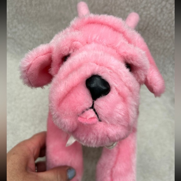 Olly & Friends pink puppy plush purse bag toy 12" - Picture 1 of 12